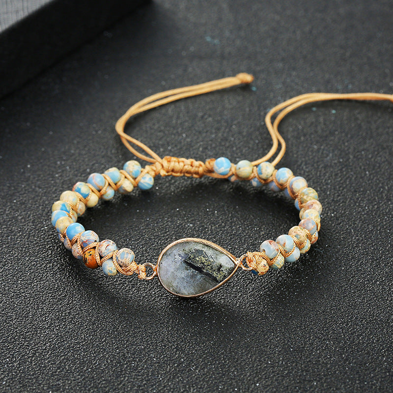 Wholesale Natural Stone Yoga Emperor Stone Bracelets